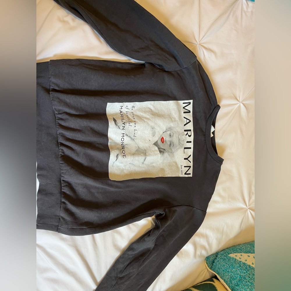 Marilyn Monroe crew neck sweater